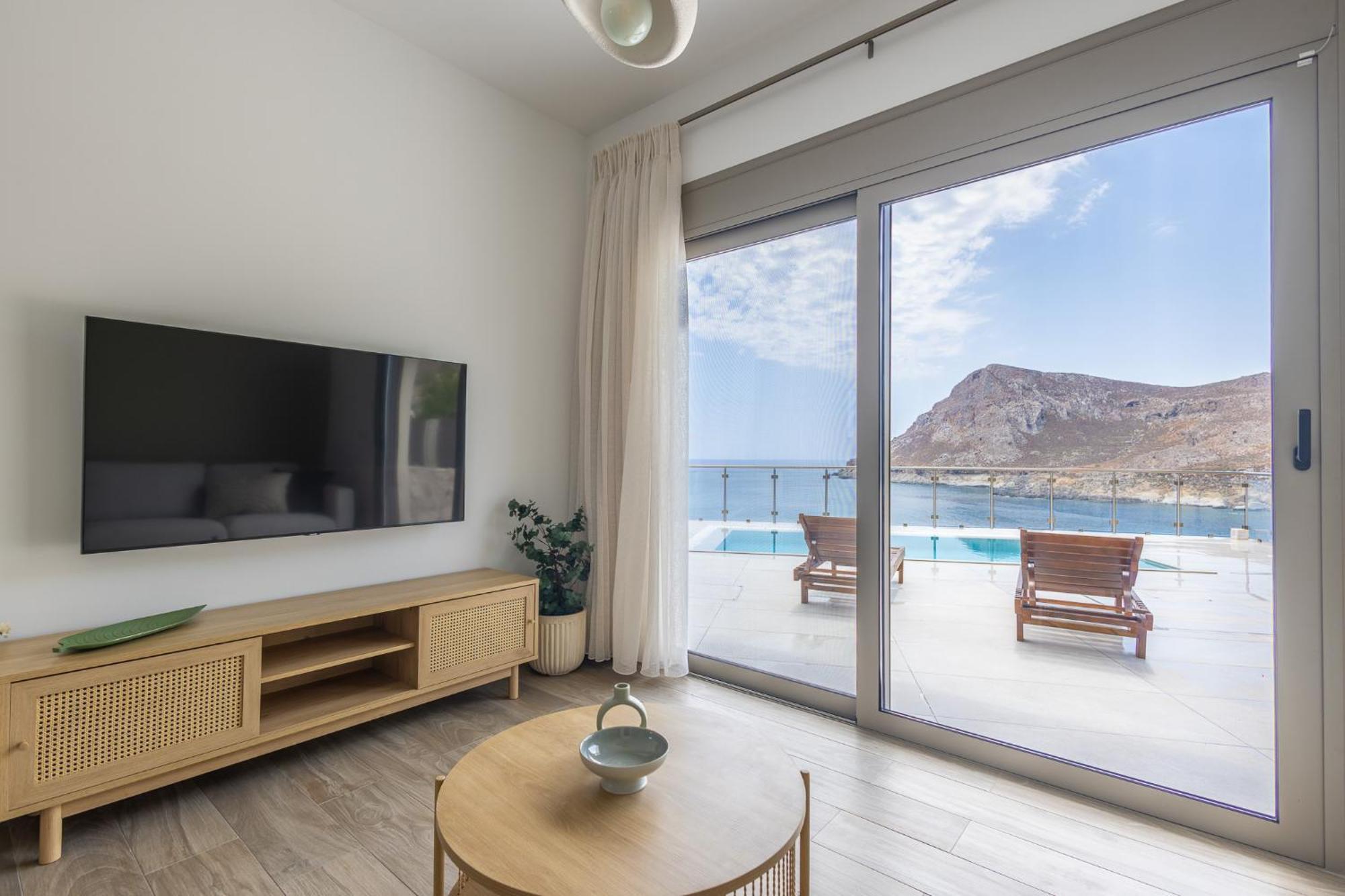 Villa Pava-Sea View Brand New 2024 Villa Archangelos  Ngoại thất bức ảnh