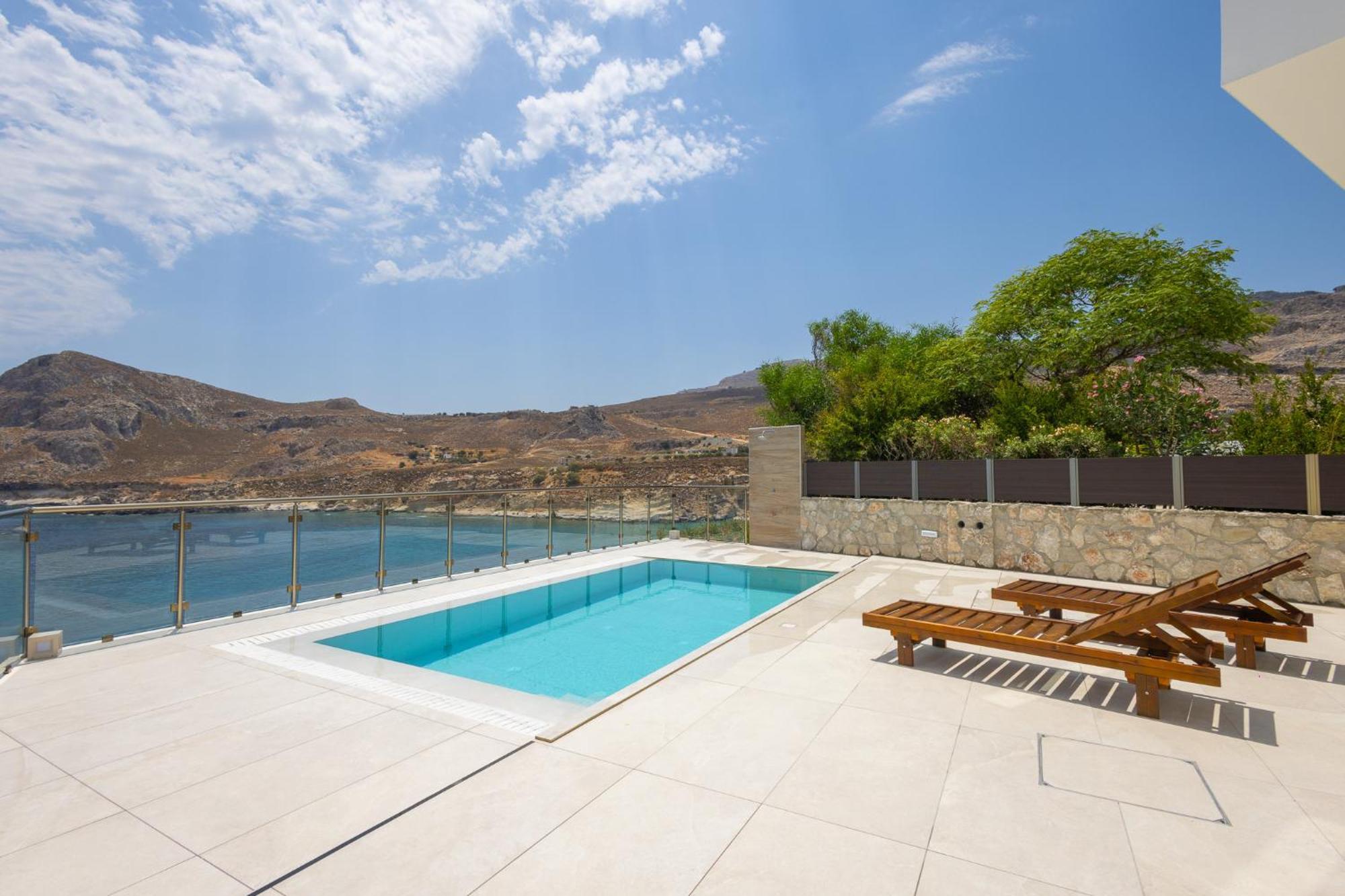 Villa Pava-Sea View Brand New 2024 Villa Archangelos  Ngoại thất bức ảnh