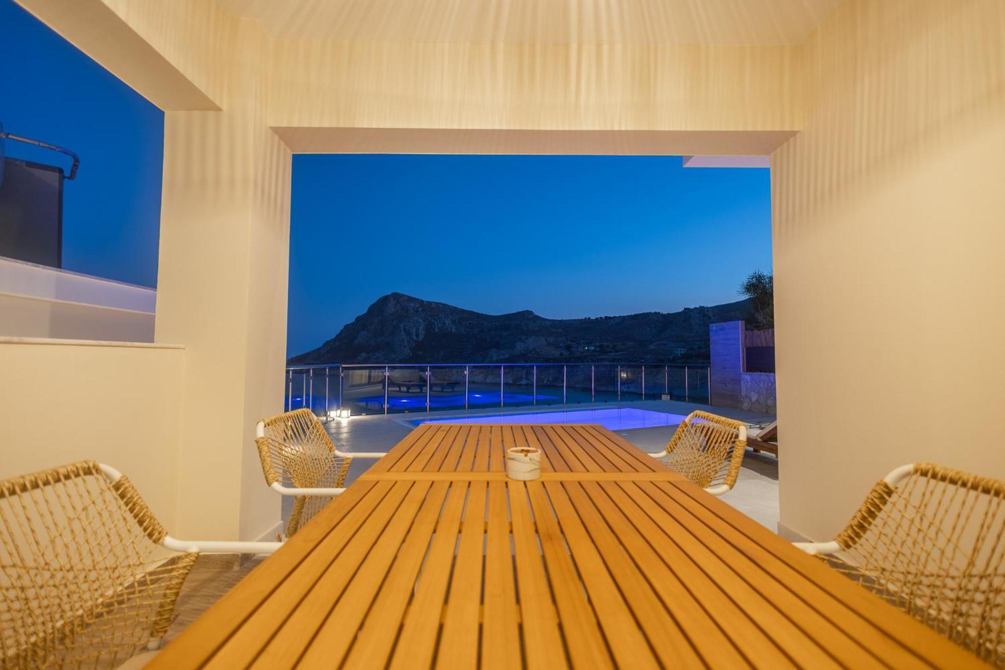 Villa Pava-Sea View Brand New 2024 Villa Archangelos  Ngoại thất bức ảnh
